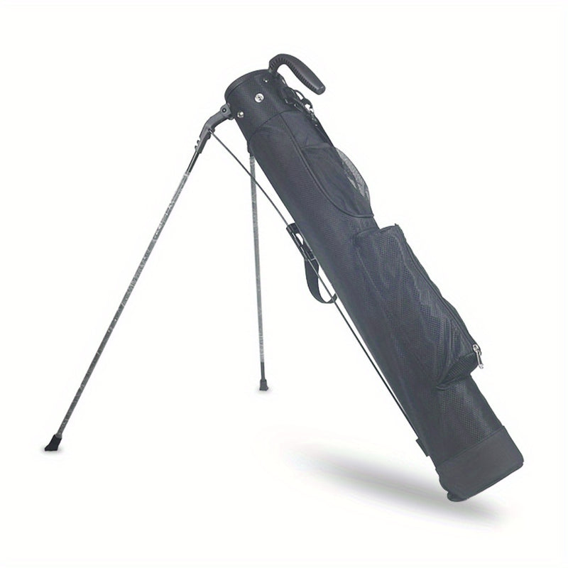 Ultra-Light Waterproof Golf Club Bag - Durable, Dirt-Resistant PU Material in Blue/Black