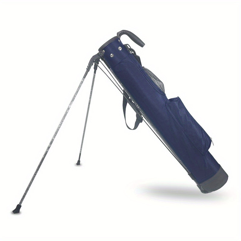 Ultra-Light Waterproof Golf Club Bag - Durable, Dirt-Resistant PU Material in Blue/Black