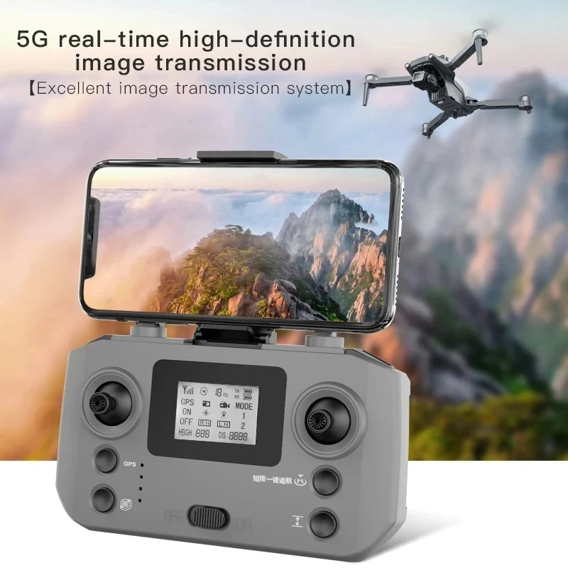 Explore the Skies with the L600 PRO MAX 4K Drone: Precision Meets Power, Capture Stunning Aerial Footage with the L200 PRO MAX 4K Drone, L600 PRO MAX GPS Drone 4K Professional 3-Axis PTZ HD Dual Camera 5G WIFI Obstacle Avoida