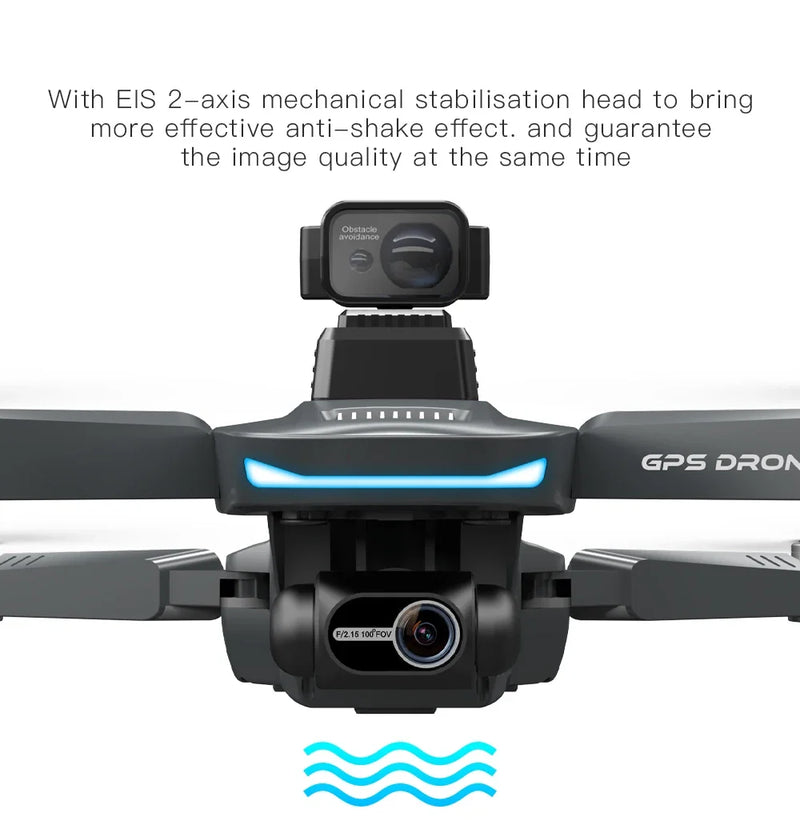 L200 PRO MAX Drone 4K Professional EIS 2-Axis Gimbal GPS Dron 360° Obstacle Avoidance Brushless Motor FPV RC Quadcopter Toy Gift