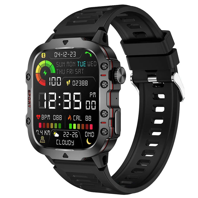 New Smart Watch For Men Women Bluetooth Call Heart Rate Sleep Monitoring 3ATM Waterproof Sport Smartwatch For Android IOS 2024